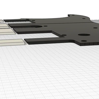 Pickguard Đàn Fender Stratocaster HSH