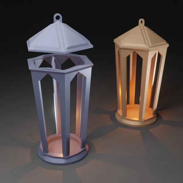 Lantern - Mô hình 3D - Image 1