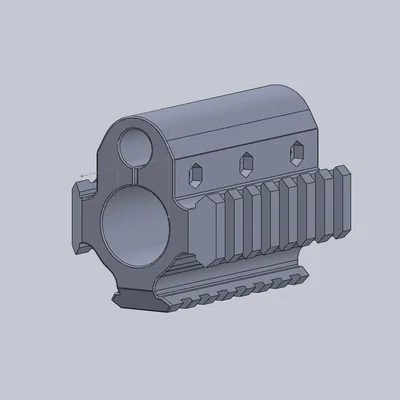 Bộ phận gia cố nòng súng Diana 25 Stormrider với Rail 22mm