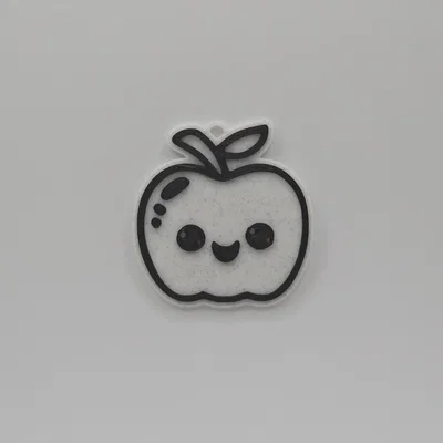 Móc khóa hình quả táo Cute Apple Keychain xinh xắn