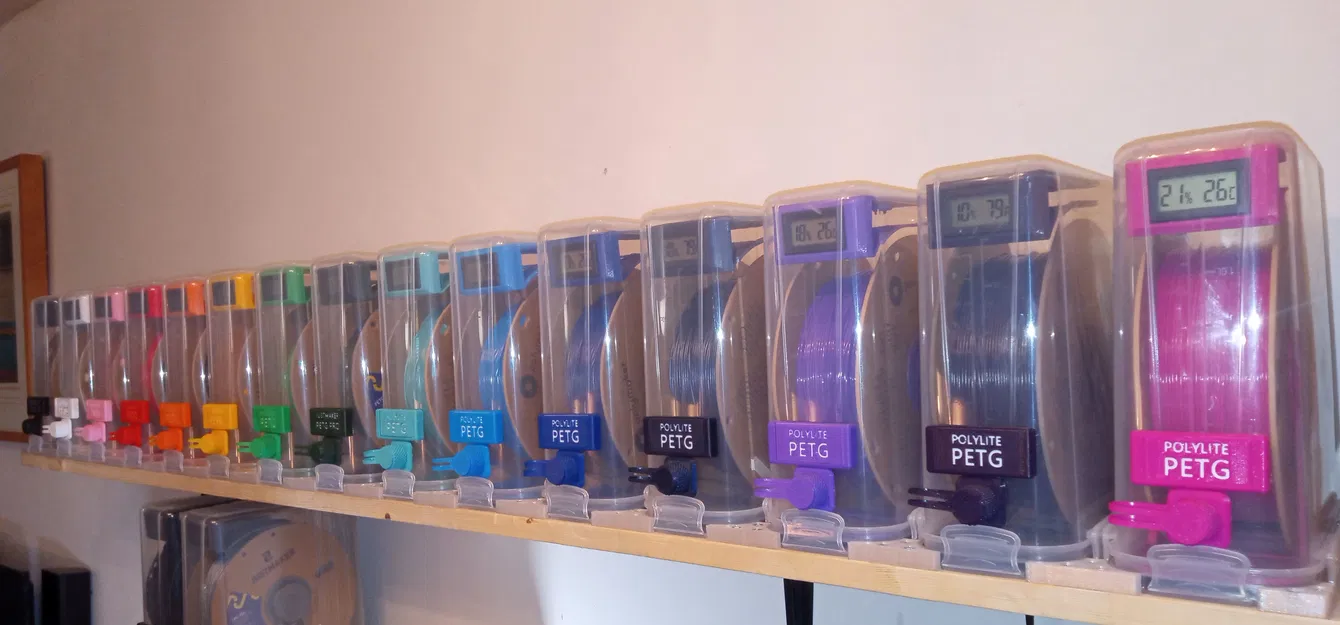 Hộp Đựng Nhựa In 3D Chống Ma Sát Thấp với Tính Năng Tự Cuốn Nam Châm - Image 1