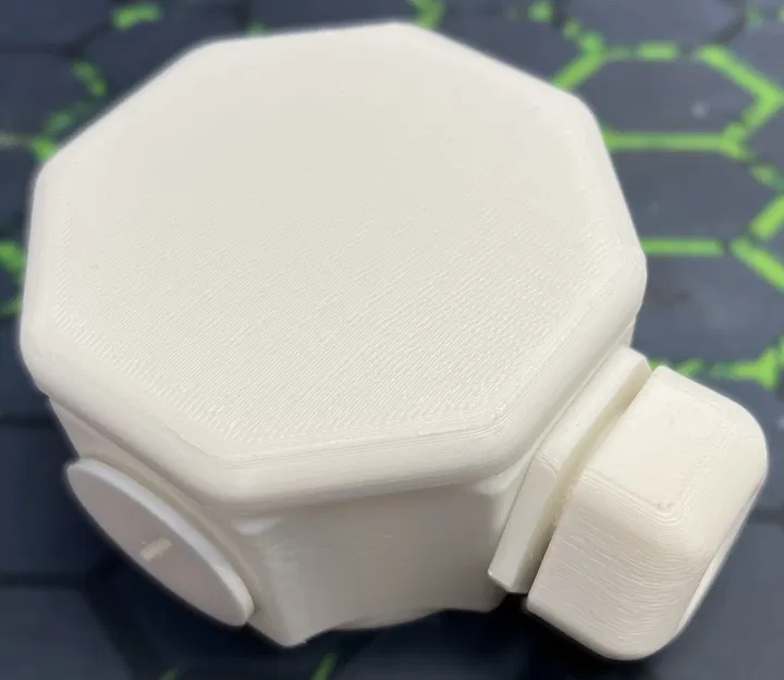 Hộp đấu nối điện 80mm - Junction Box in 3D cho dự án DIY - Image 1