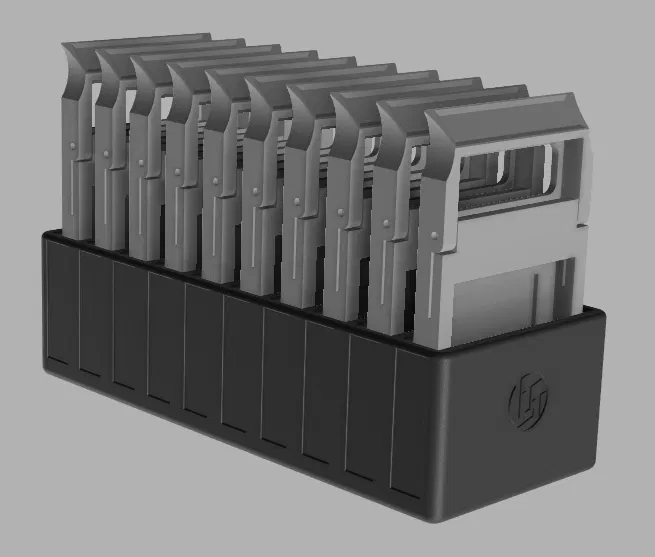 Khay 10x Holder Đựng Dụng Cụ Phong Cách Linus Tech Tips In 3D - Image 1