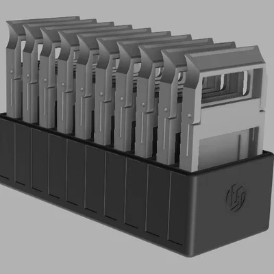 Khay 10x Holder Đựng Dụng Cụ Phong Cách Linus Tech Tips In 3D