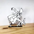 Mô hình trang trí Tintin phong cách truyện tranh - Thumbnail 1