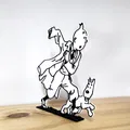 Mô hình trang trí Tintin phong cách truyện tranh - Thumbnail 2