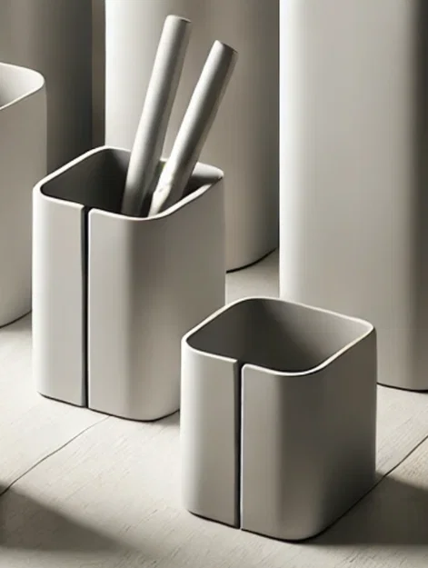 Ống đựng dụng cụ nhà bếp phong cách tối giản - Image 1