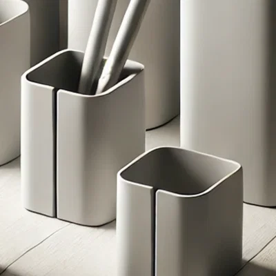 Ống đựng dụng cụ nhà bếp phong cách tối giản