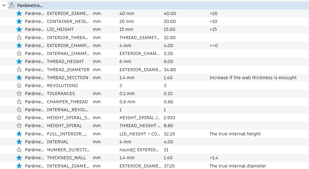 Hộp Đựng Đồ Tối Giản Parametric Có Ren - Image 3