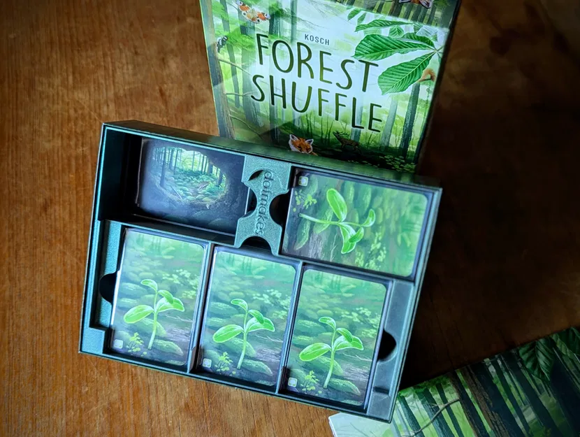 Forest Shuffle + các bản mở rộng - Khay đựng game (dùng được với sleeve) - Image 1