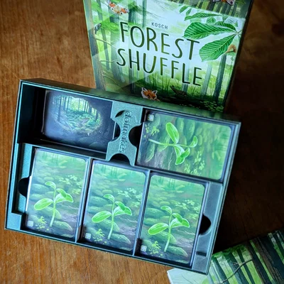 Forest Shuffle + các bản mở rộng - Khay đựng game (dùng được với sleeve)