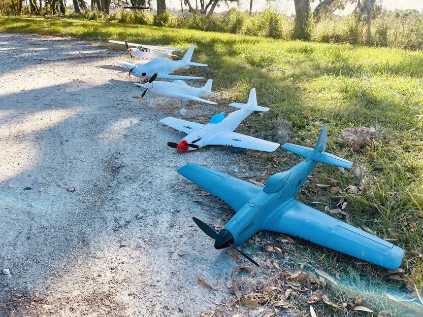 Mô hình máy bay P-51 Mustang từ Thế chiến II! - Image 2