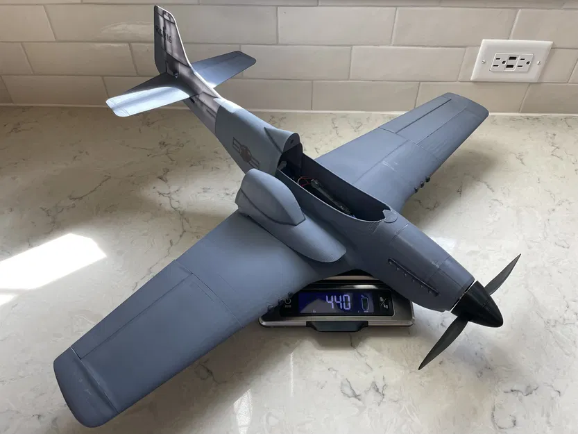 Mô hình máy bay P-51 Mustang từ Thế chiến II! - Image 4