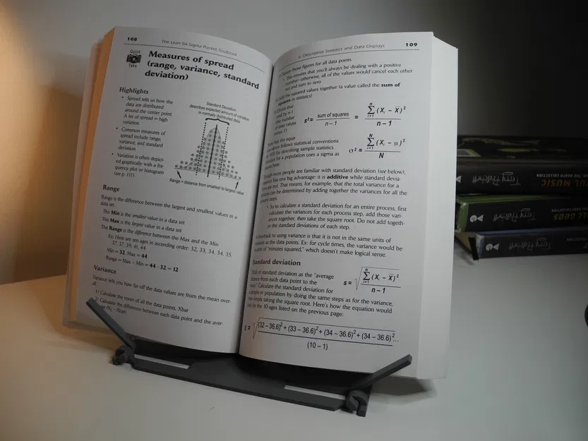 Giá đỡ sách gấp gọn - Foldable Book Stand - Image 2