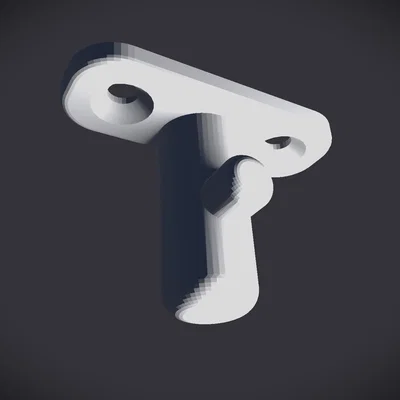 Móc treo phụ kiện máy KitchenAid - In 3D nhanh, không cần support