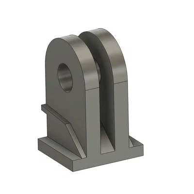 Ngàm gắn thay thế cho đèn xe đạp Magicshine EVO 1700