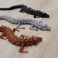 Mô hình rồng 3D Articulated Dragon 2 khớp nối linh hoạt - Thumbnail 2
