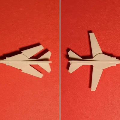 Mô hình MiG-23 Flogger & MiG-27: Tiêm kích phản lực mini in liền khối có khớp nối