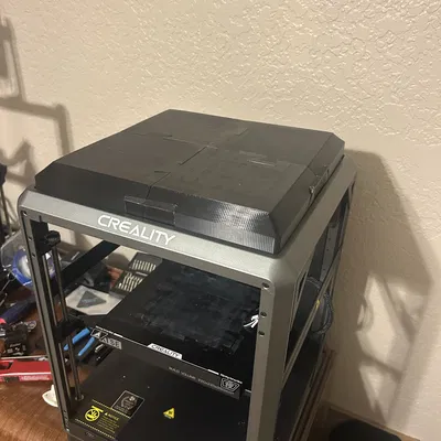 Nắp đậy máy in Creality K1 chia 4 mảnh (Lid Quadrants) tự in tại nhà