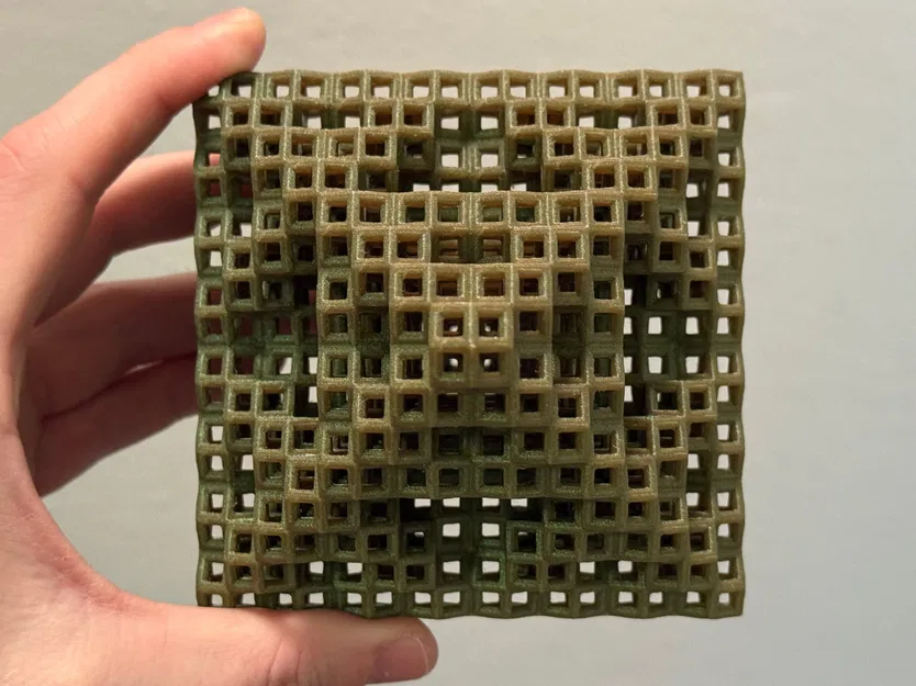 Cấu trúc Fractal Sierpiński Octahedron từ Rhombic Dodecahedron - Cấp độ 3 - Image 2