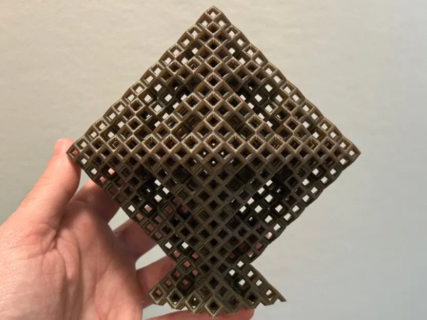 Cấu trúc Fractal Sierpiński Octahedron từ Rhombic Dodecahedron - Cấp độ 3 - Image 3