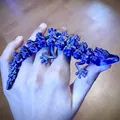 Mô hình 3D thằn lằn pha lê (Crystallized Lizard) khớp nối linh hoạt - Thumbnail 2