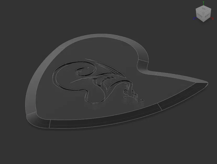 Miếng gảy đàn Guitar Dragon's Heart - Image 1