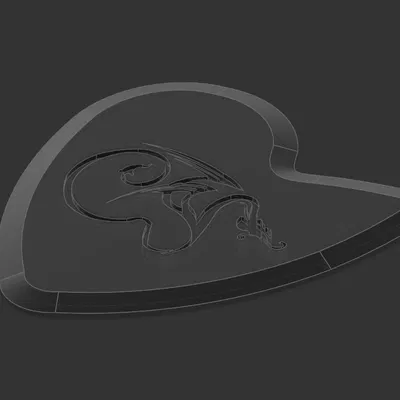 Miếng gảy đàn Guitar Dragon's Heart