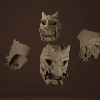 Nhẫn Mặt nạ Oni (Oni Ring)