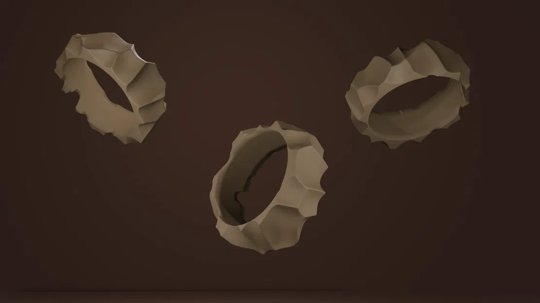 Nhẫn Terra Textured Ring - Phụ kiện thời trang cá tính - Image 1