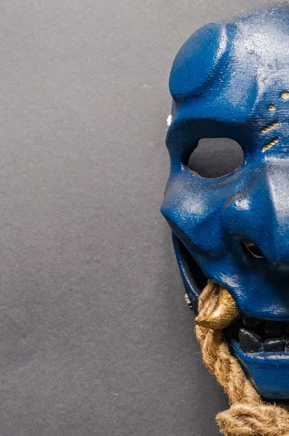 Mặt nạ Oni YAGA#1 - Đeo được hoặc treo tường - Image 1