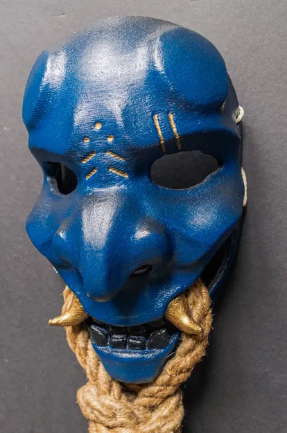 Mặt nạ Oni YAGA#1 - Đeo được hoặc treo tường - Image 2