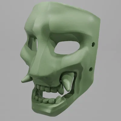 Mặt nạ Oni SAMU#1 có thể đeo được