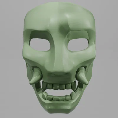 Mặt nạ Oni SAMU#1 có thể đeo được