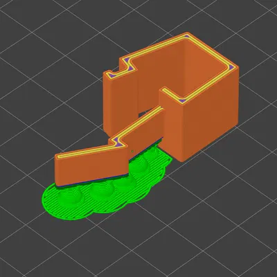 Khóa gài nhanh cho hộp đồ câu Meiho Versus 7070 & 7050 (In 3D)