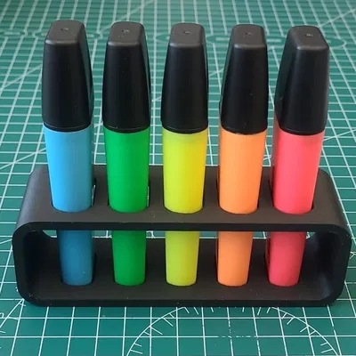 Khay đựng bút dạ quang STABILO BOSS 3 và 5 vị trí - In 3D tiện lợi