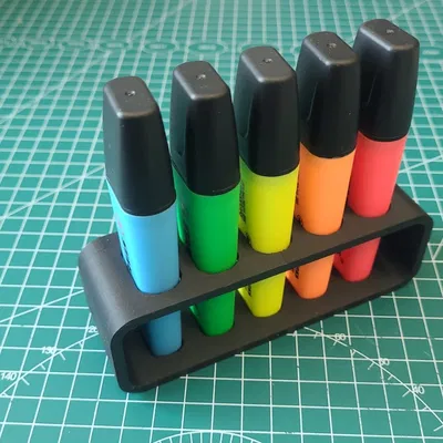 Khay đựng bút dạ quang STABILO BOSS 3 và 5 vị trí - In 3D tiện lợi