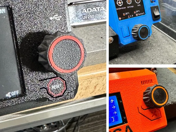 Núm xoay LCD kiểu "Knurly" cải tiến cho CORE One(+), Mk4(S), XL, Mk3S(+) và Mini(+) - Image 1