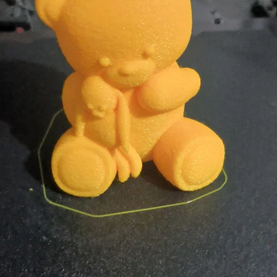 Mô hình 3D Gấu và Thỏ (Oso y conejo) trang trí dễ thương