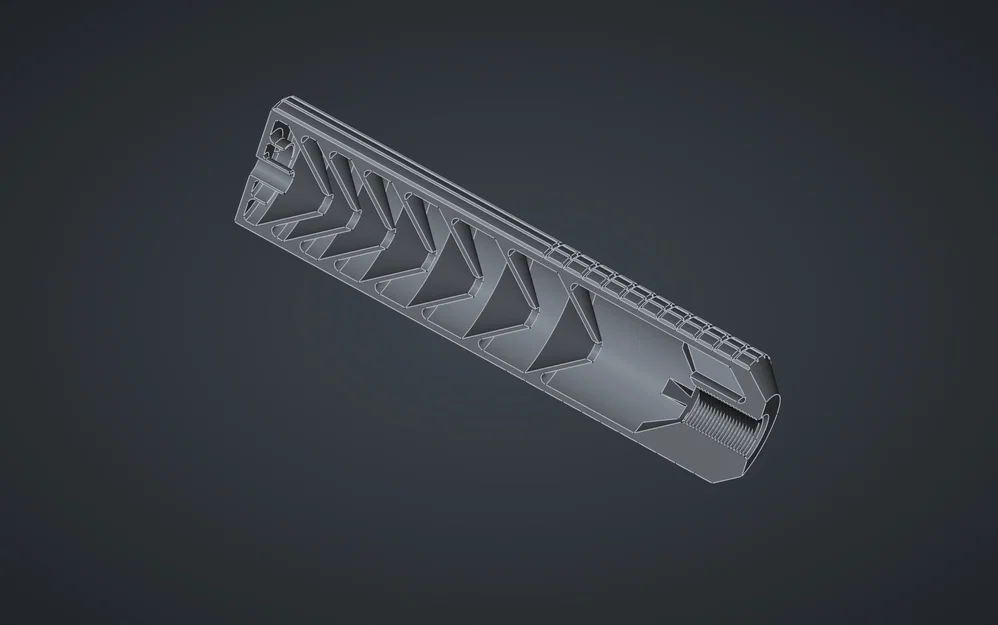 Bộ giảm thanh Airsoft 6mm M14 CCW cho Novritsch SSX303 - Image 3