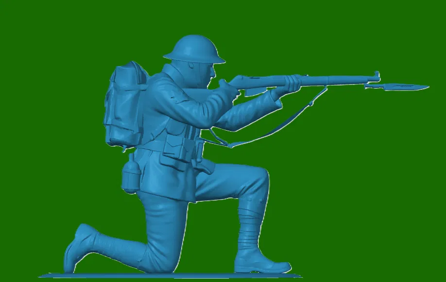 Mô hình lính bộ binh Anh Thế chiến 1 (WW1 British Infantry Soldier 2) - Image 1