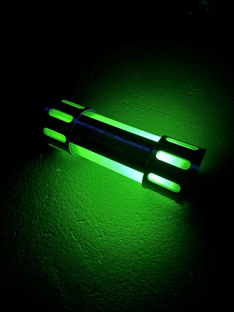 TGRI Ooze Canister – Đạo cụ trưng bày LED (Lấy cảm hứng từ TMNT) - Image 1