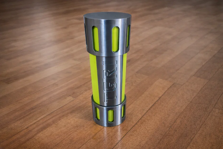 TGRI Ooze Canister – Đạo cụ trưng bày LED (Lấy cảm hứng từ TMNT) - Image 2