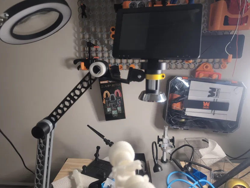 Bộ chuyển đổi đa năng cho cánh tay giữ Microscope, Microphone, Ringlight - Image 2