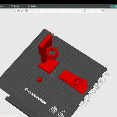 Bộ trò chơi bóng rổ mini để bàn tự in 3D