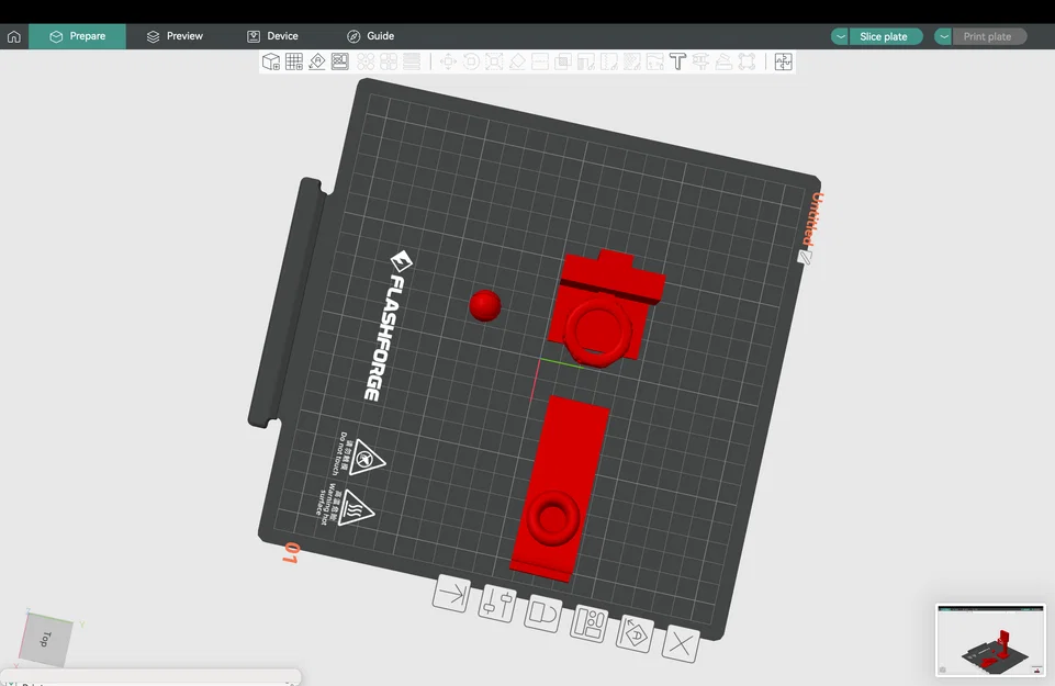 Bộ trò chơi bóng rổ mini để bàn tự in 3D - Image 4