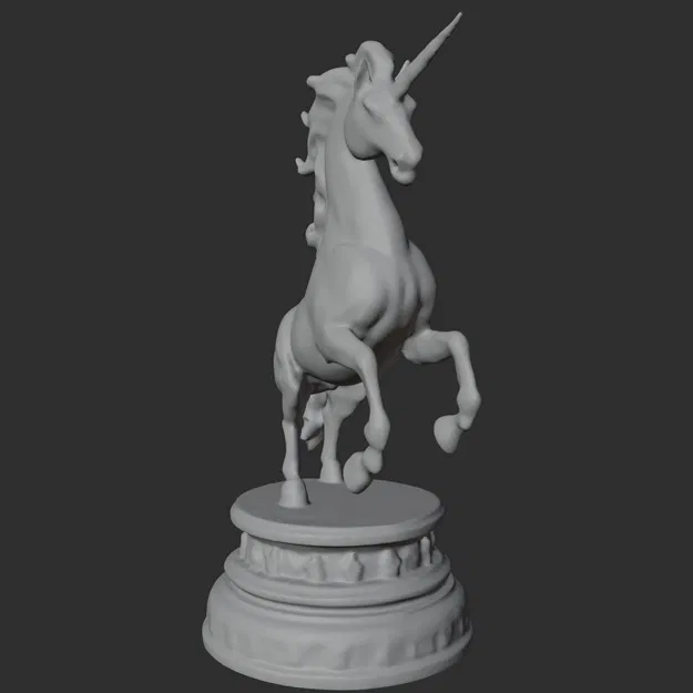 Mô hình kỳ lân Charging Unicorn - Tượng trang trí đầy uy lực - Image 5