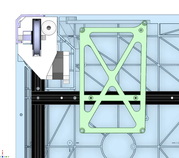 Bộ Kit Giá Đỡ BTT Manta M8P & Tấm Chắn Làm Mát Cho SV08 - Image 7