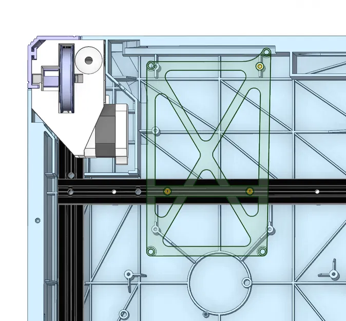 Bộ Kit Giá Đỡ BTT Manta M8P & Tấm Chắn Làm Mát Cho SV08 - Image 8