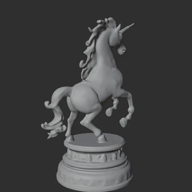 Mô hình kỳ lân Charging Unicorn - Tượng trang trí đầy uy lực - Image 7